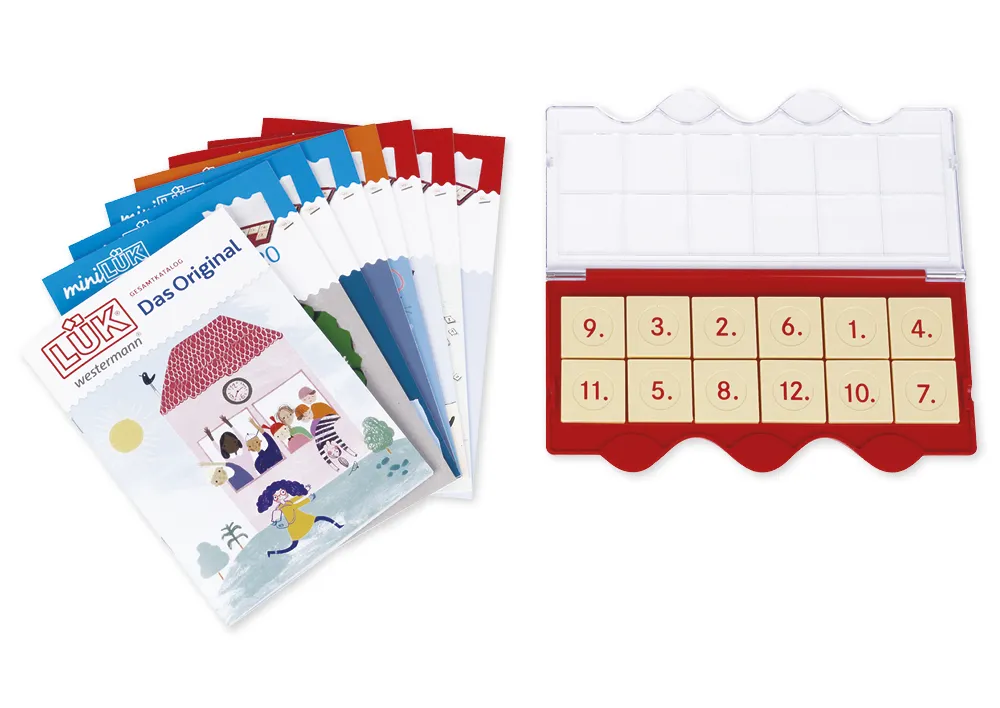 miniLÜK Schulranzen "Schulstart", 8-tlg. im Koffer