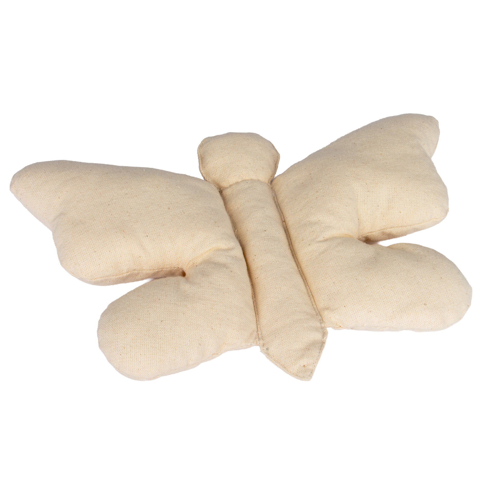 Stoff-Schmetterling, Blanko