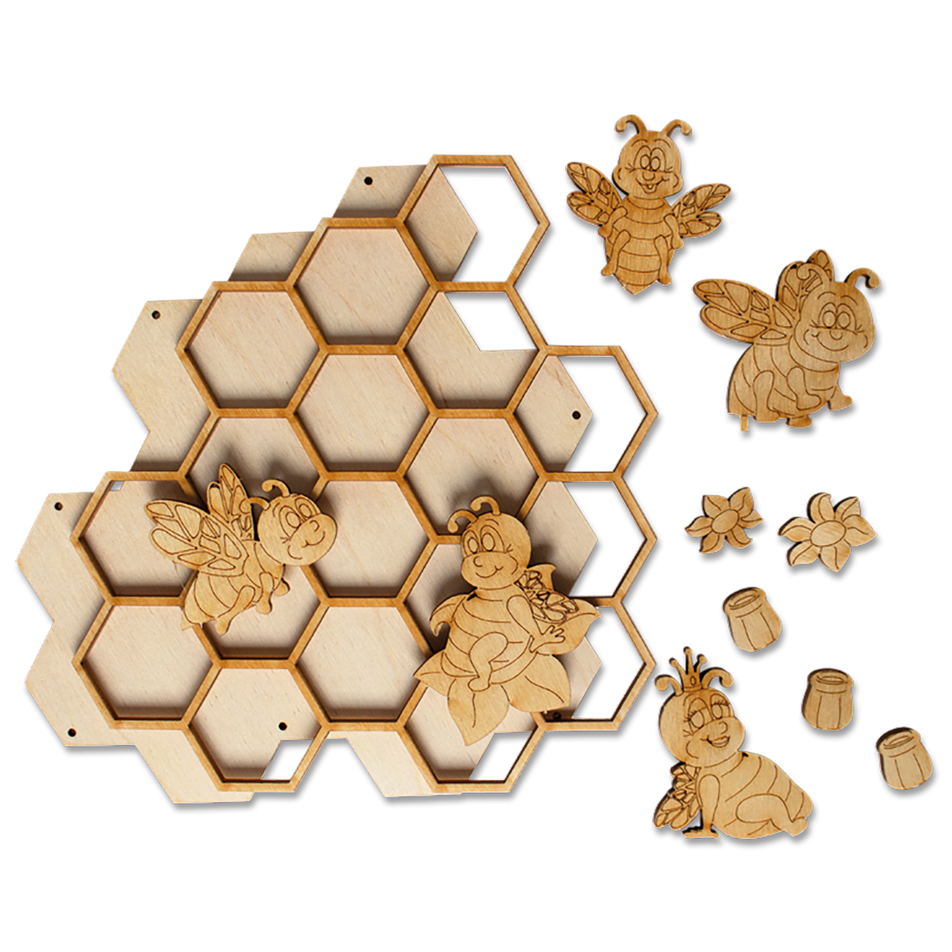 Bienen-Mobile Bastelset