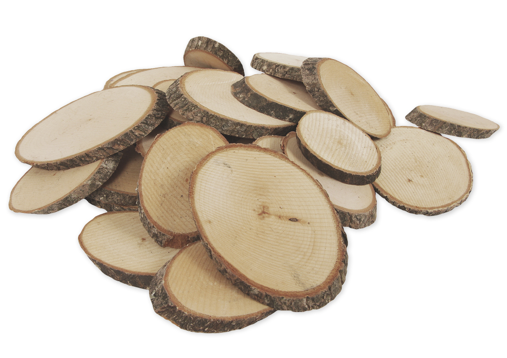 Naturholzscheiben 