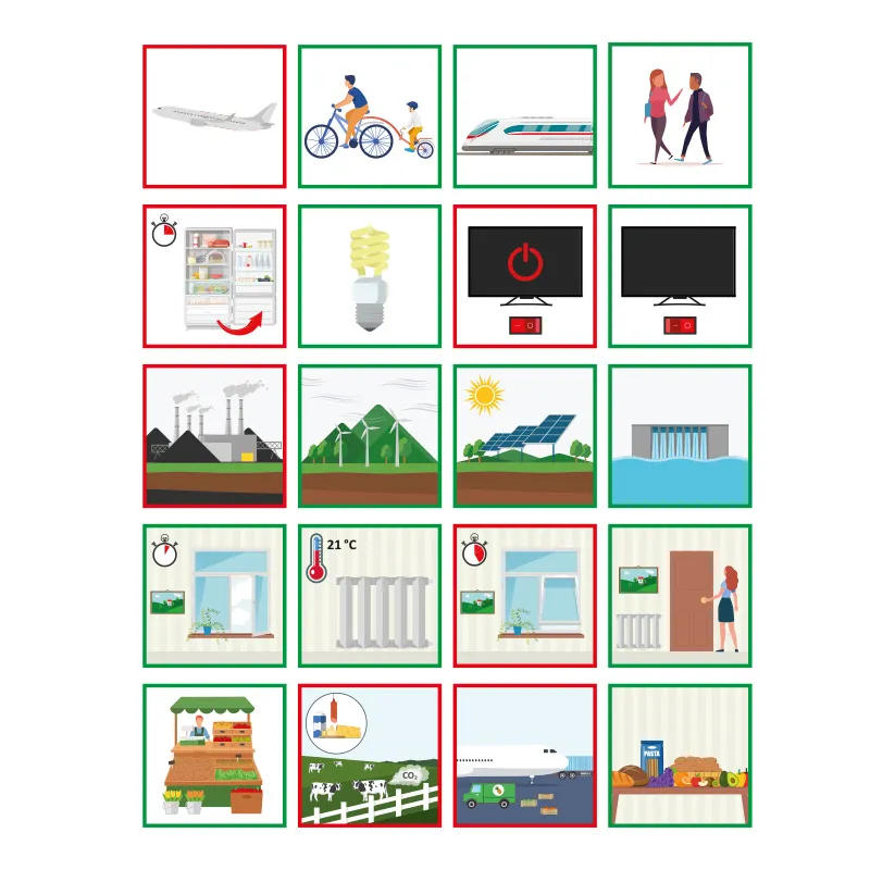 Hagemann Magnetbilder Klimawandel - Wir schützen unser Klima