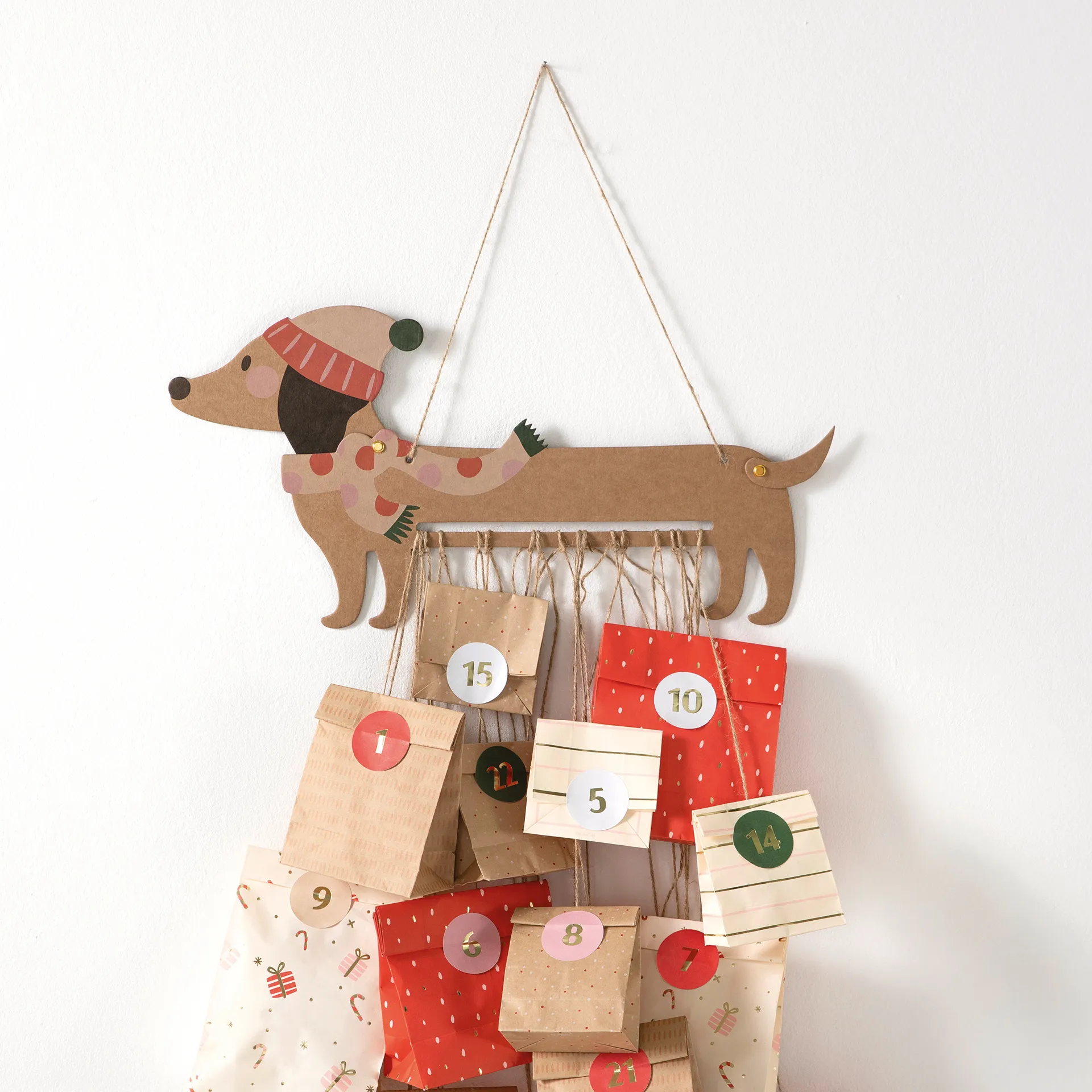 Adventskalender "Sausage Dog", 54-tlg.