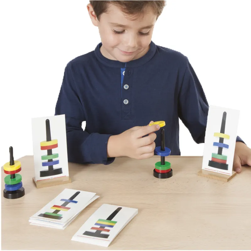 Magnetisches Stapelspiel, 47-tlg.