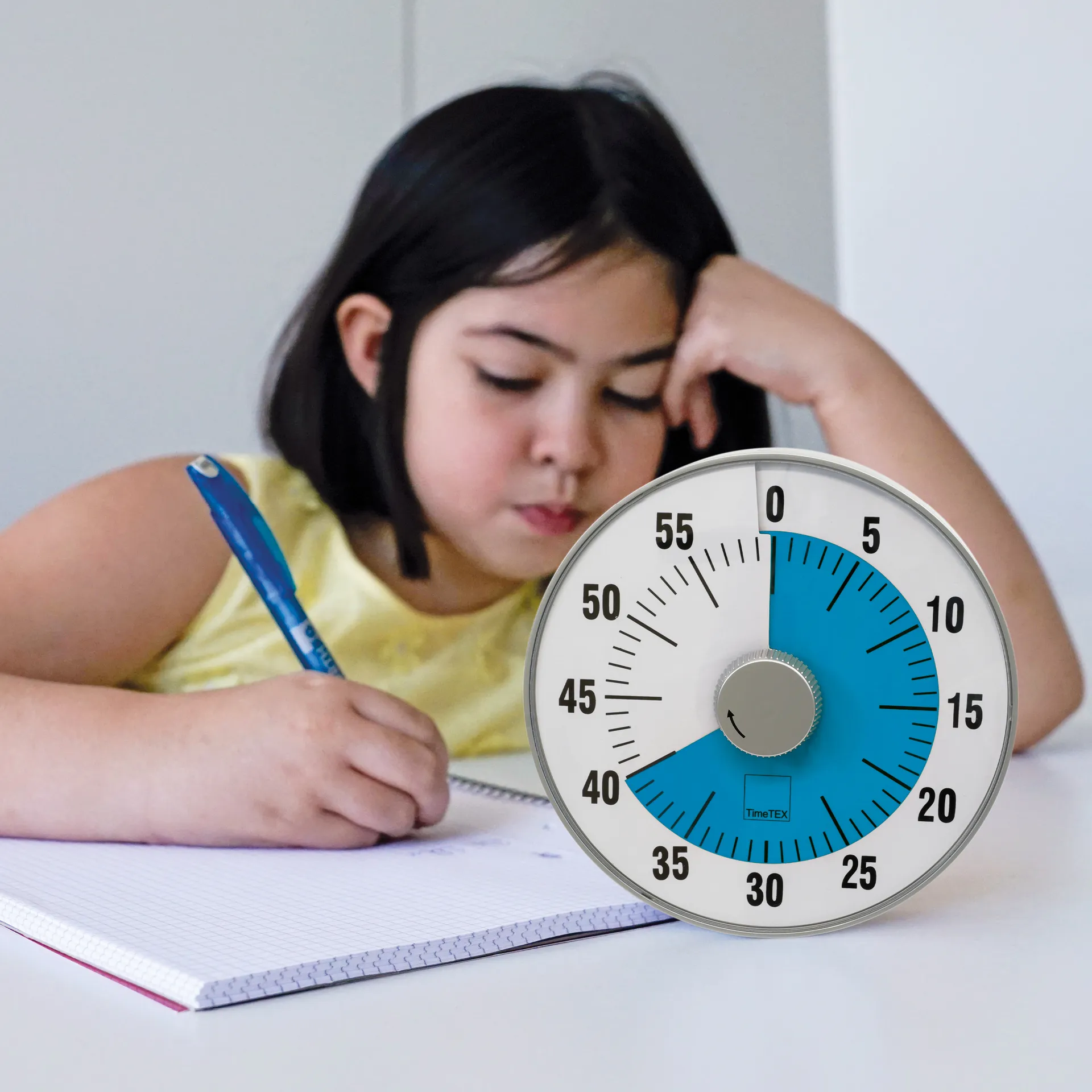 TimeTEX Zeitdauer-Uhr "lautlos" L, 19 cm ø