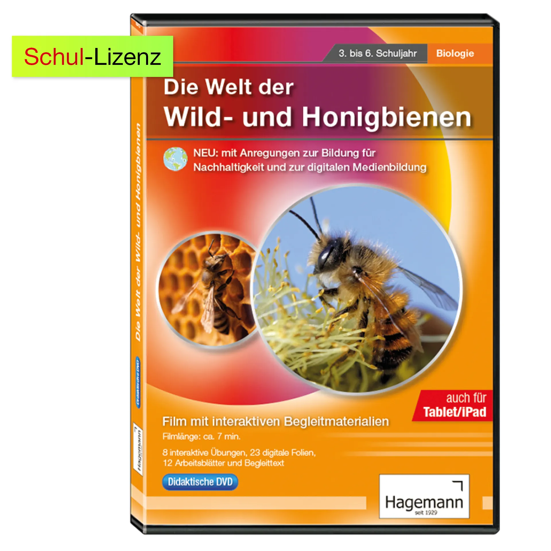 Hagemann DDVD Die Welt der Wild- und Honigbienen