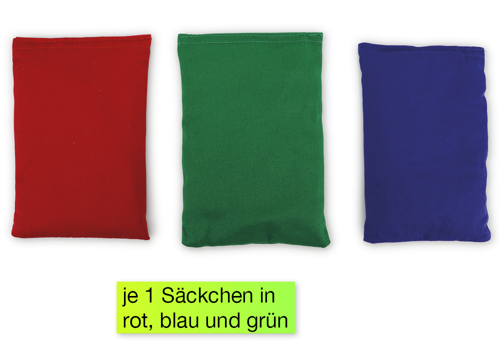 Koordinations-Set "Balance-Säckchen", 3-tlg.