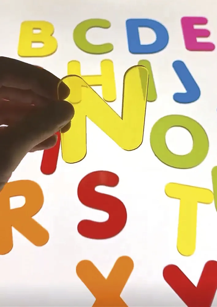 Acryl-Großbuchstaben XXL, 26-tlg.