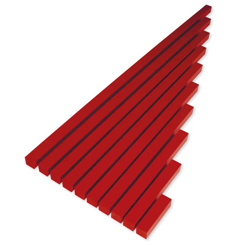 TimeTEX Rote Stangen "Montessori Premium"