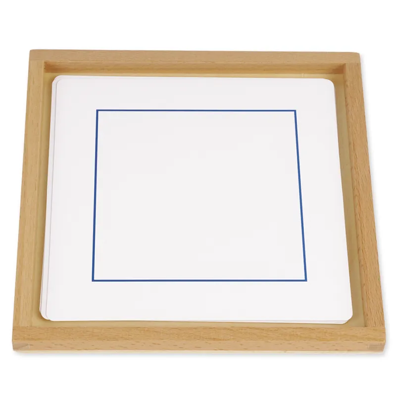 TimeTEX Geometrischer Kartensatz für Einführungsrahmen "Montessori Premium"