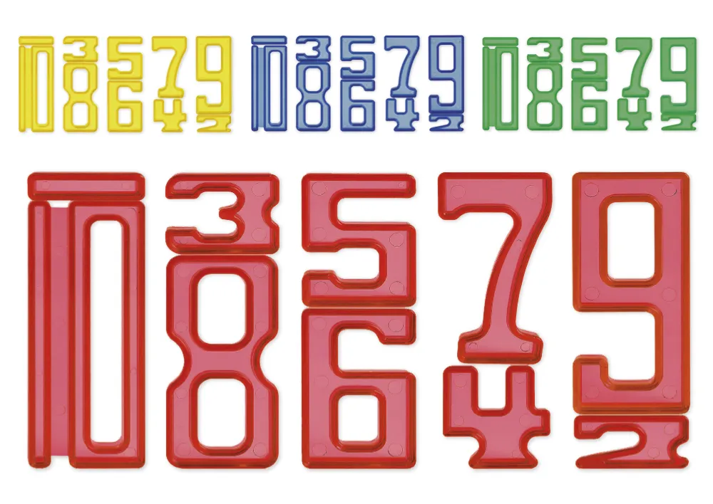 TimeTEX Zahlen-Bausteine "Zahl auf Zahl", 35-tlg.