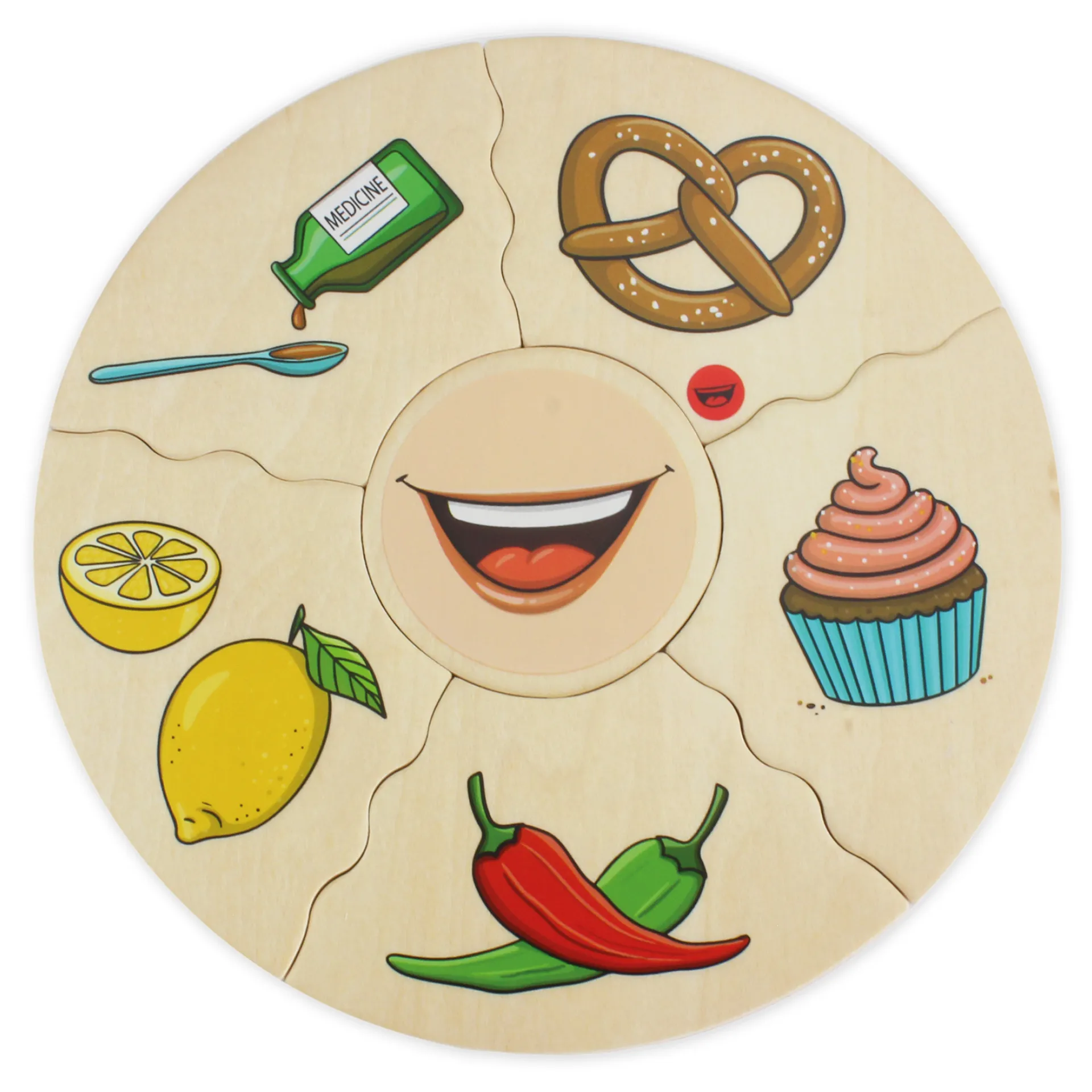 Puzzle Humanico "5 Sinne", 30-tlg.