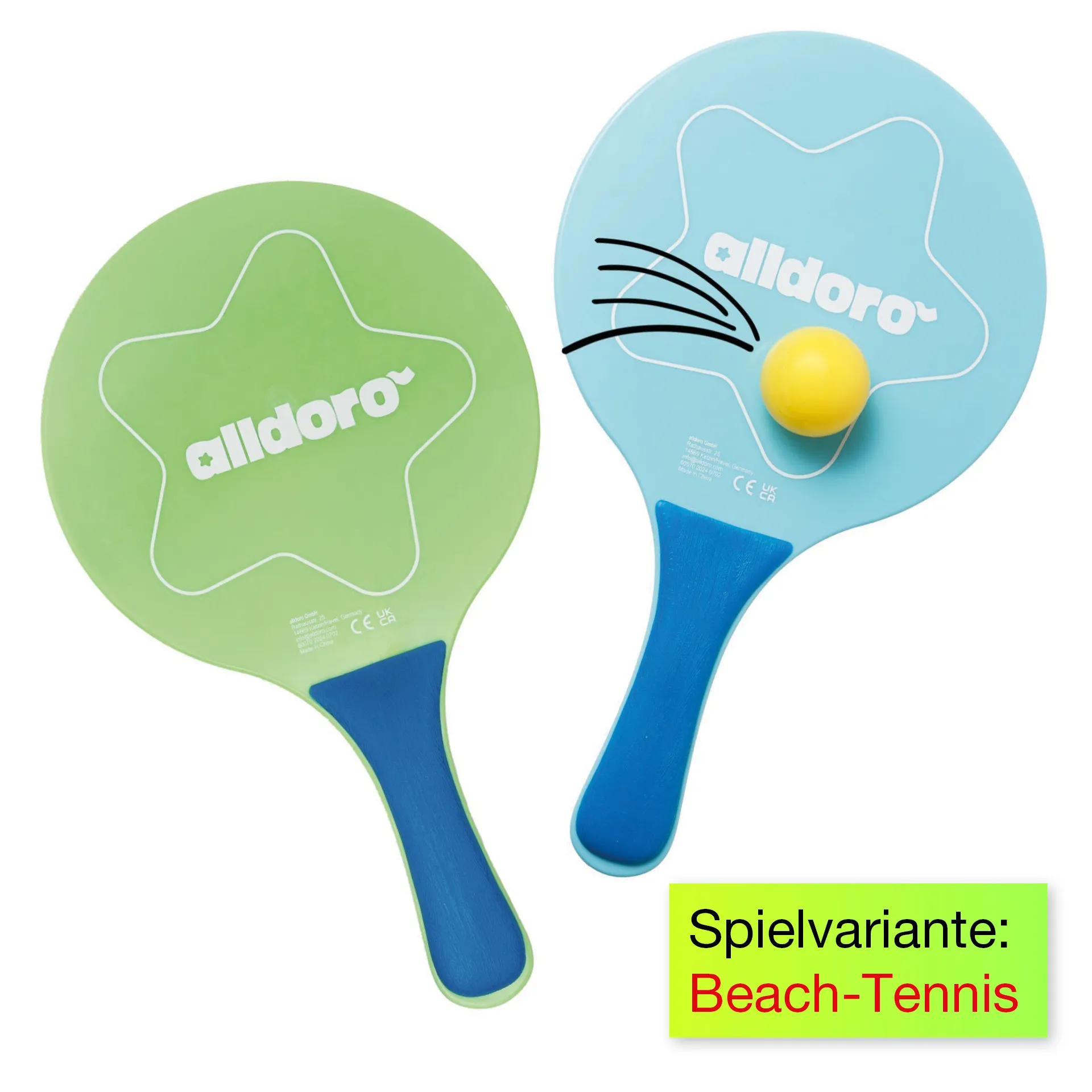 Bewegungsspiel "Stick & Play", 4-tlg.