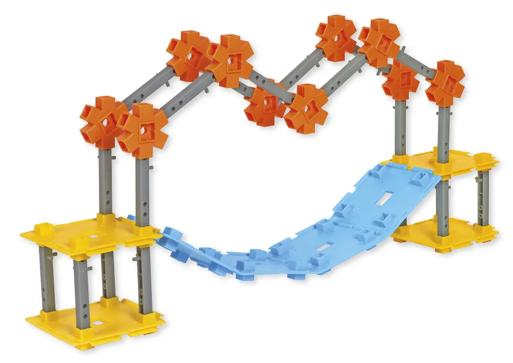 Konstruktions-Set "Brücken bauen", 72-tlg.