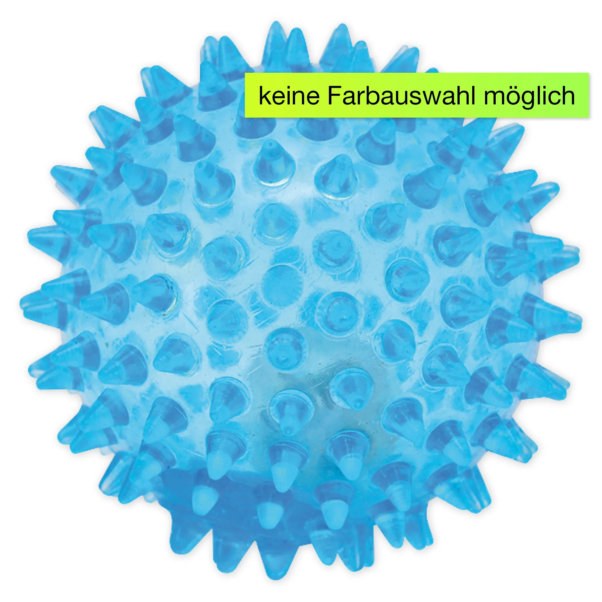 Soft-Igelball mit Licht, 8 cm ø