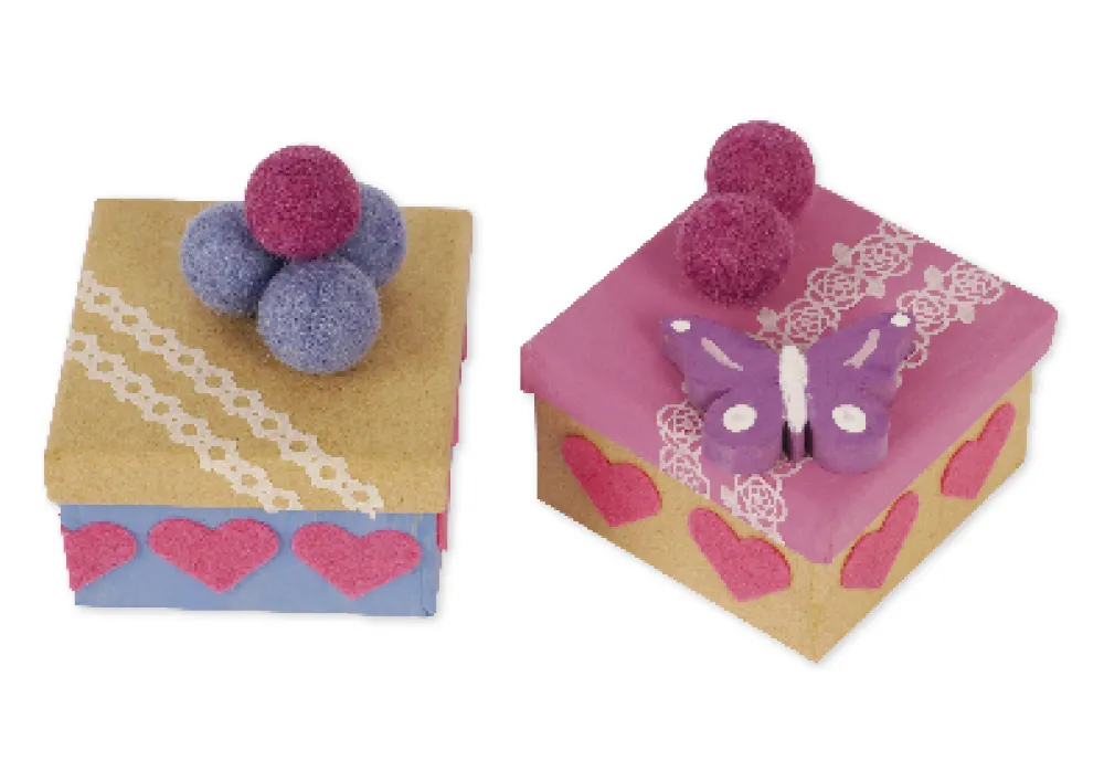 Filzkugeln "Kunterbunt", 2 cm ø, 7 Farben, 210 Stück