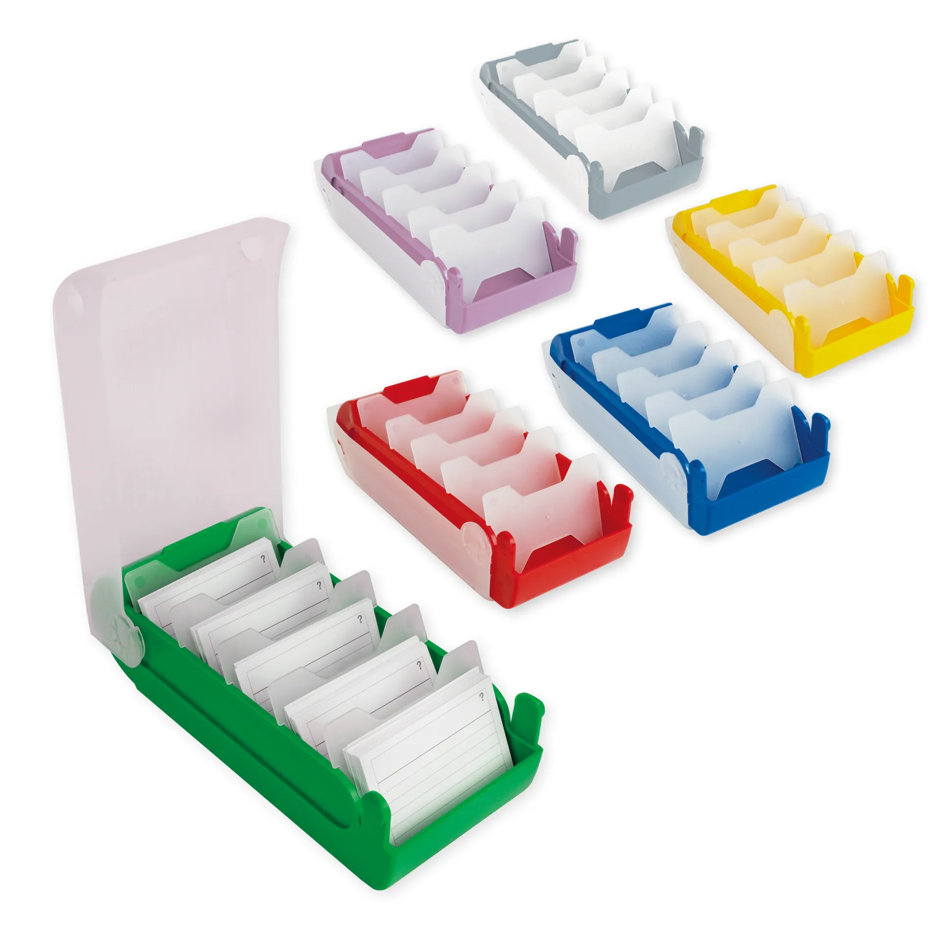 Karteikasten für A8 Kunststoff