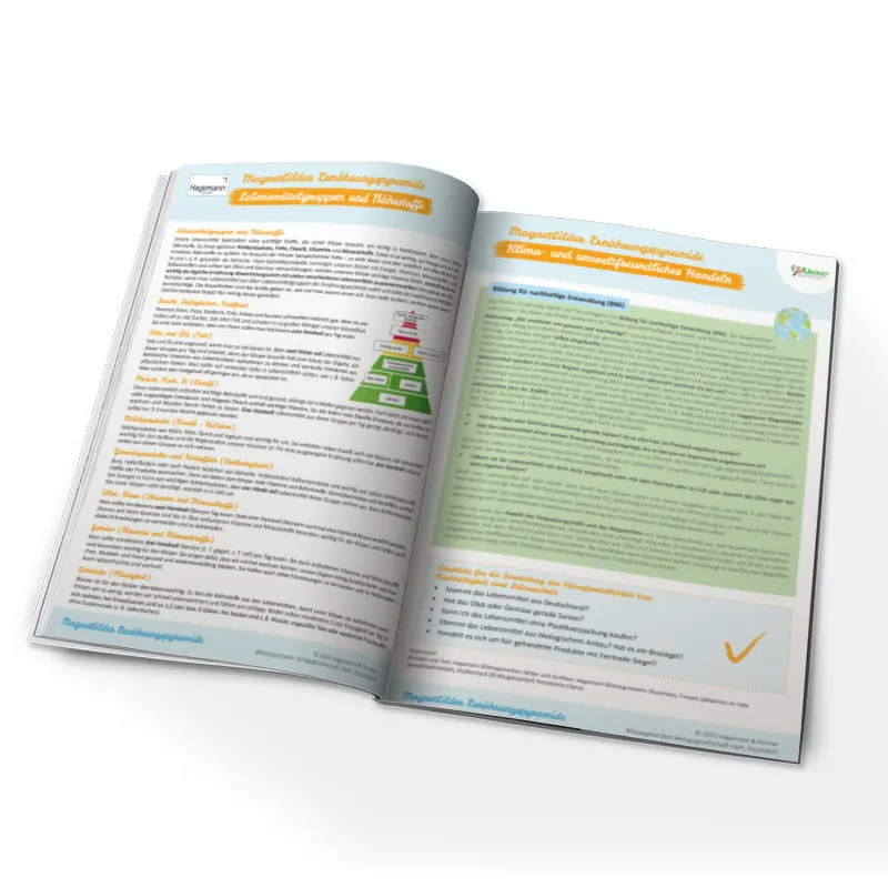 Hagemann Magnetbilder Ernährungspyramide