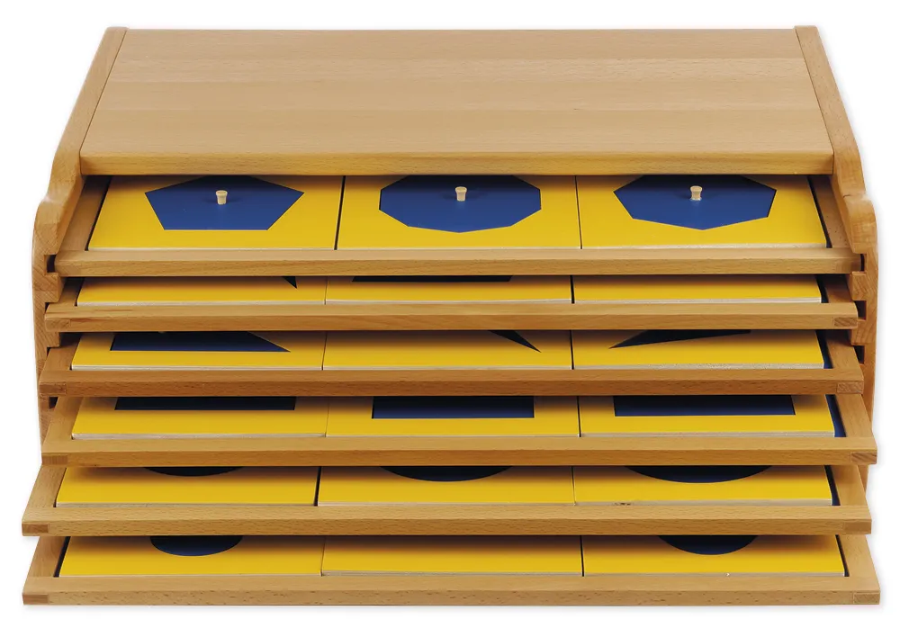 TimeTEX Geometrische Kommode "Montessori Premium"