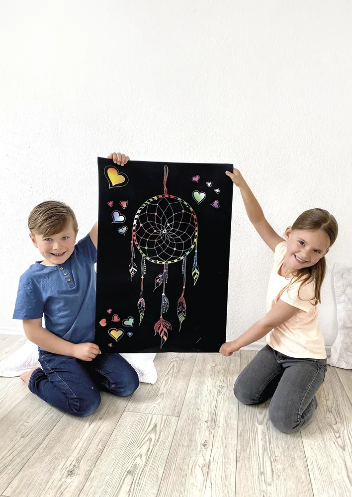 Kratzposter XL, 8 Stück