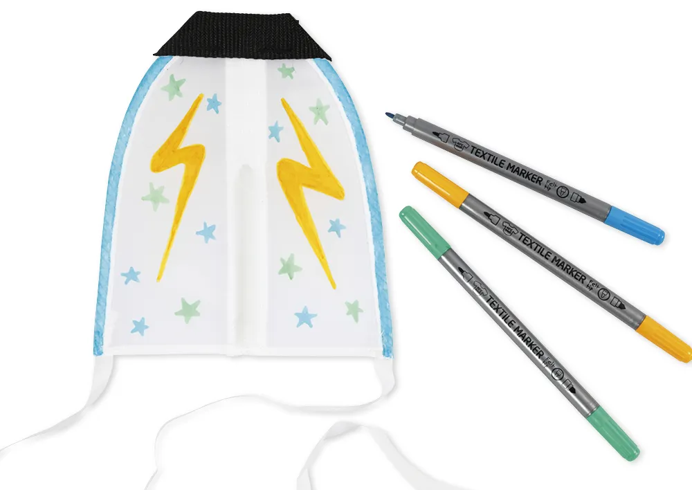 Drache mit Gummiband, 17x14 cm