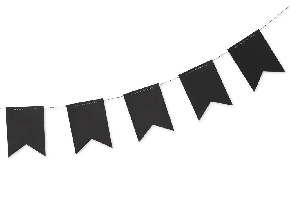 Wimpel-Kette aus Tafelfolie