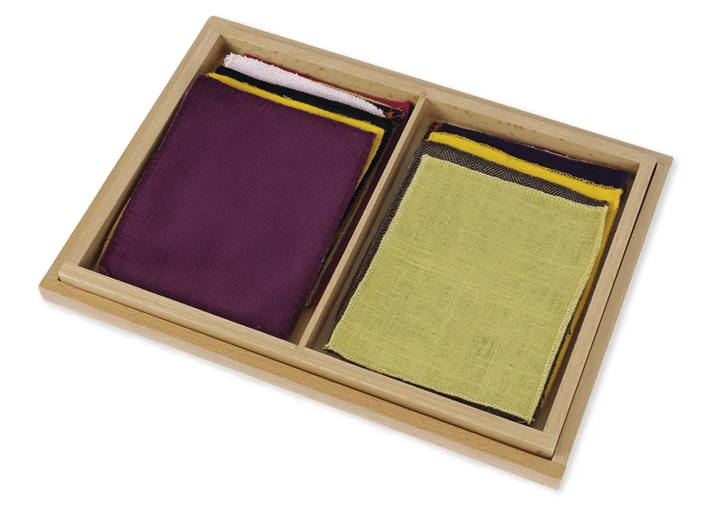 TimeTEX Kasten mit Stoffen "Montessori Premium"