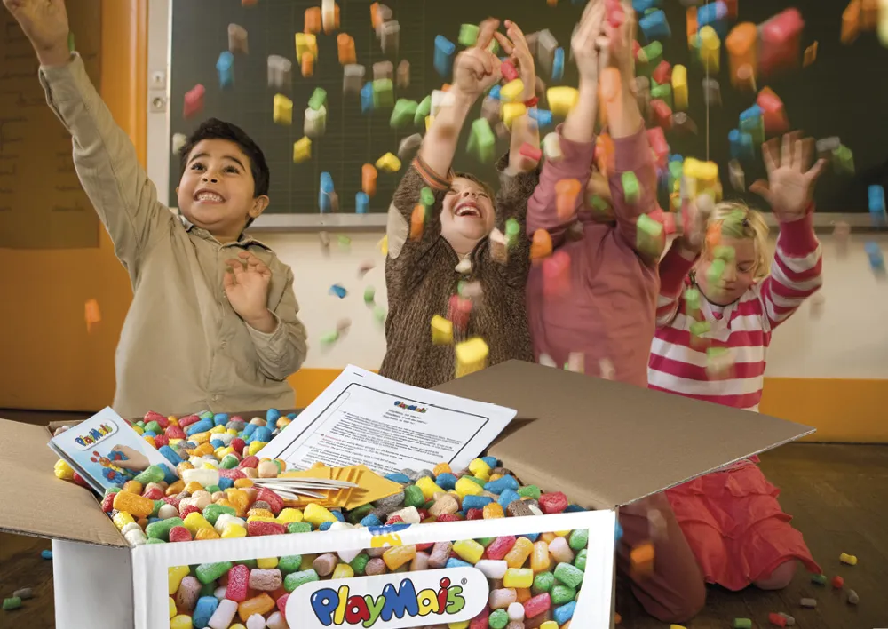 PlayMais "EDULINE Large", ca. 6.300 Teile, mit Anleitungsbuch