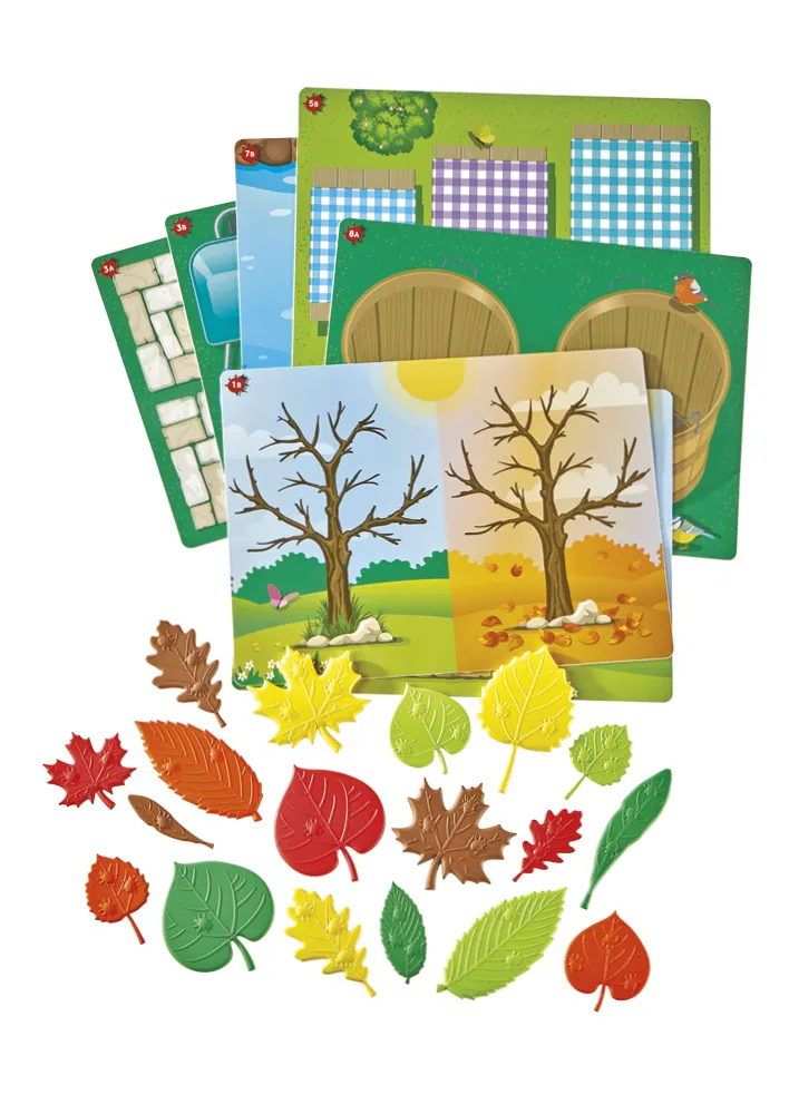 Frühe Mathematik mit Sensorik-Blättern, 46-tlg.