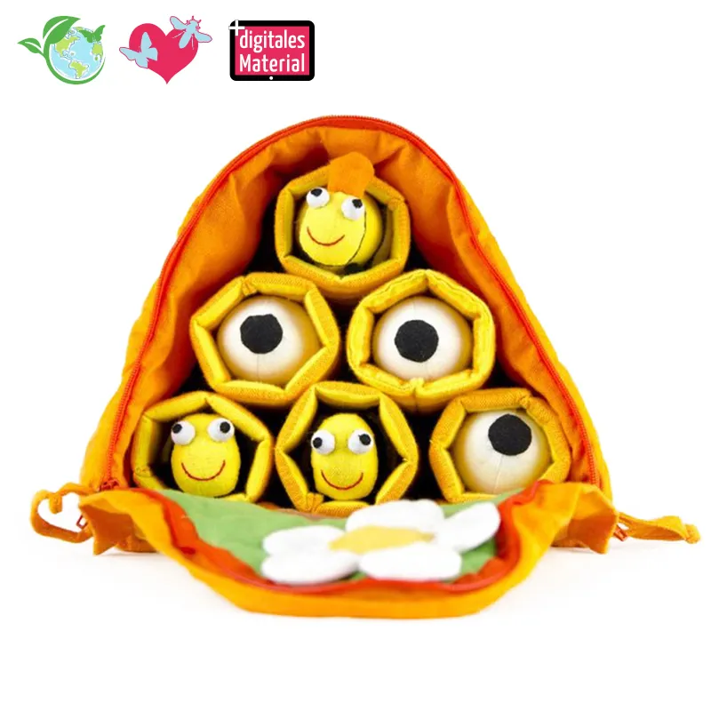 Stoffmodell Bienenstock