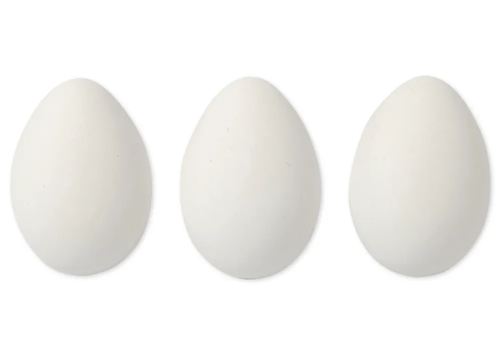 Kunststoff-Eier, 12 Stück