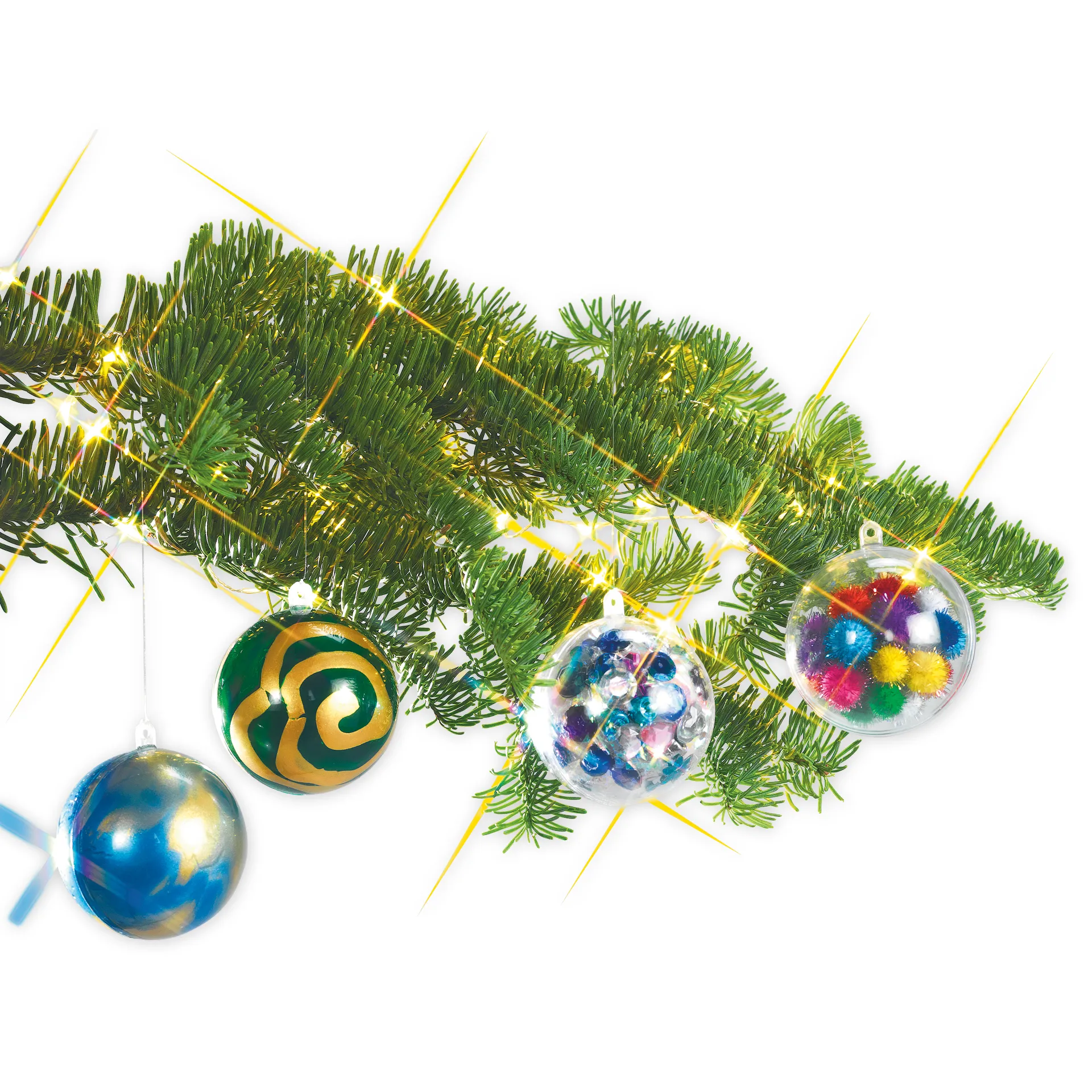 Plastikform "Kugel", 12 Stück