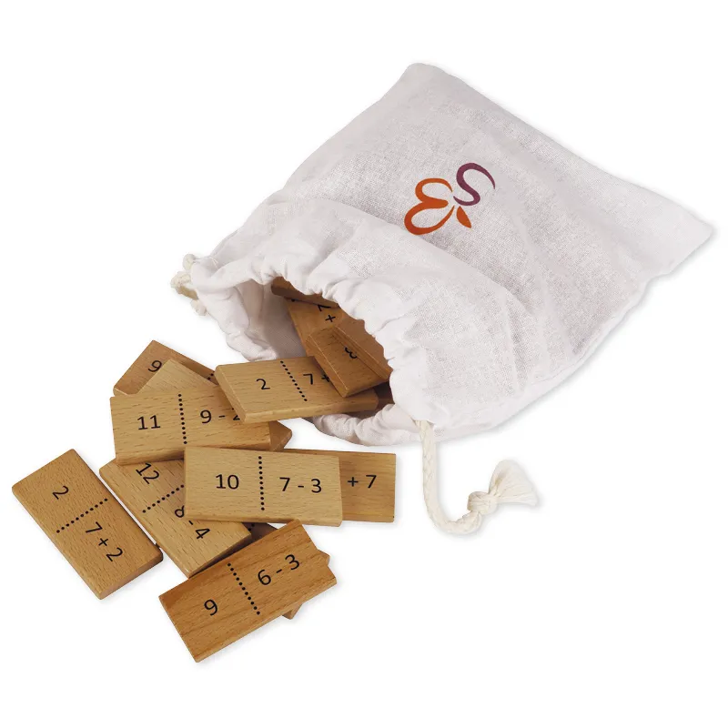 Lernspiel "Mathemino Plus & Minus", 37-tlg.