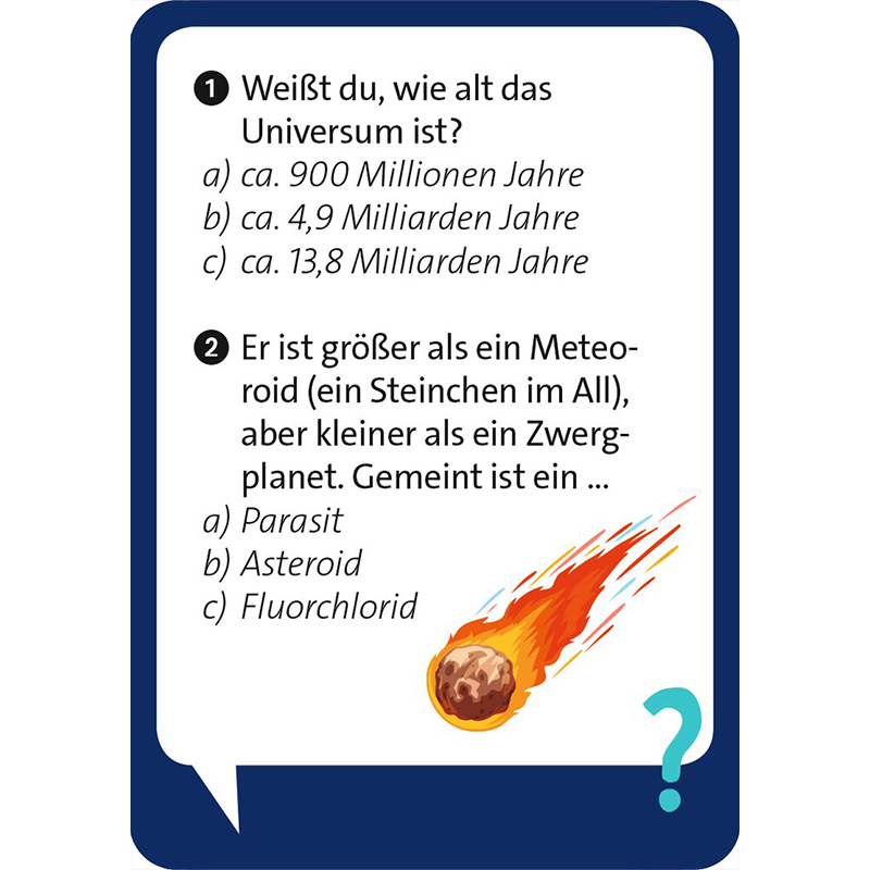 Pocket Quiz Junior Weltraum