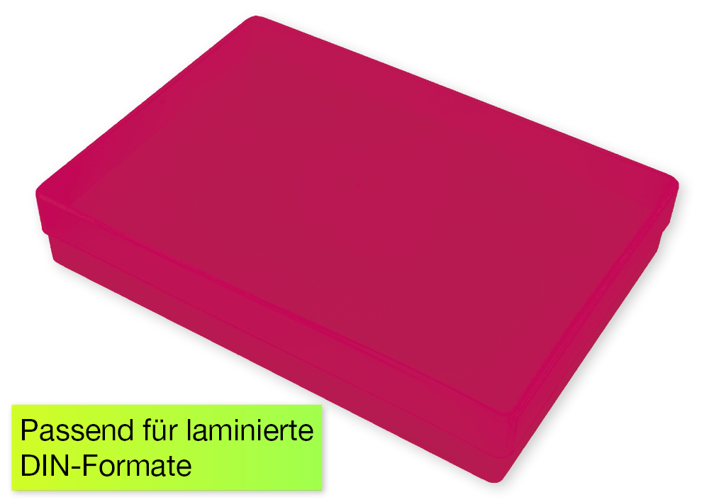 Kunststoff-Box A4 farbig