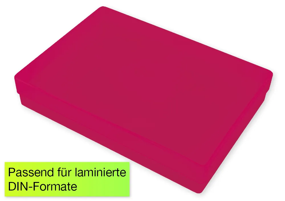 Kunststoff-Box A4 farbig