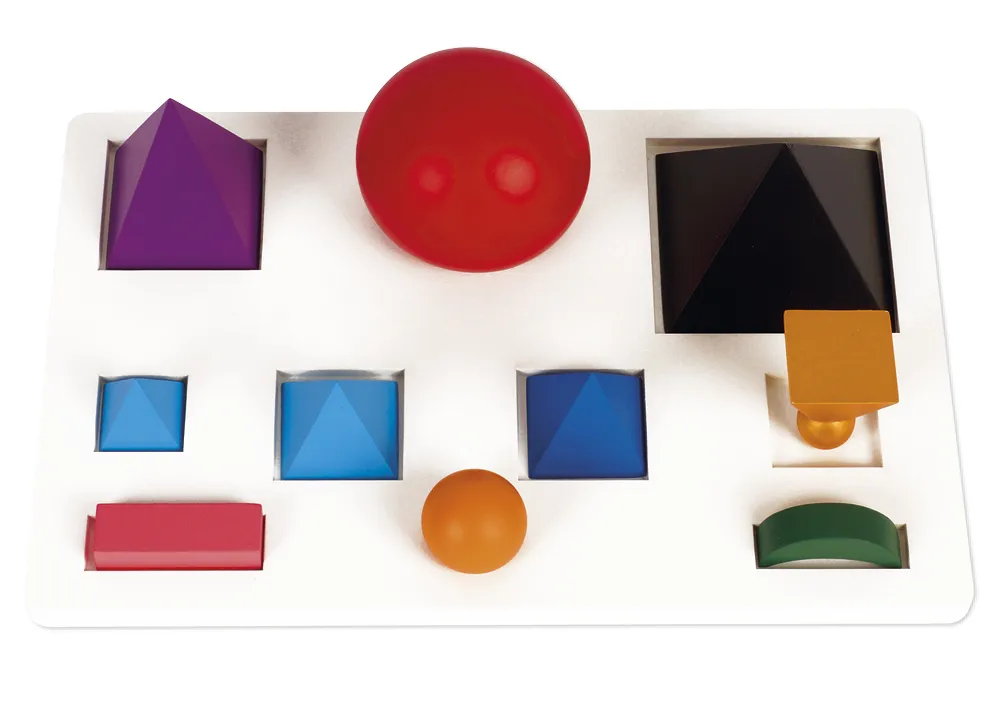 TimeTEX Wortsymbole aus Holz, 10 Stück "Montessori Premium"