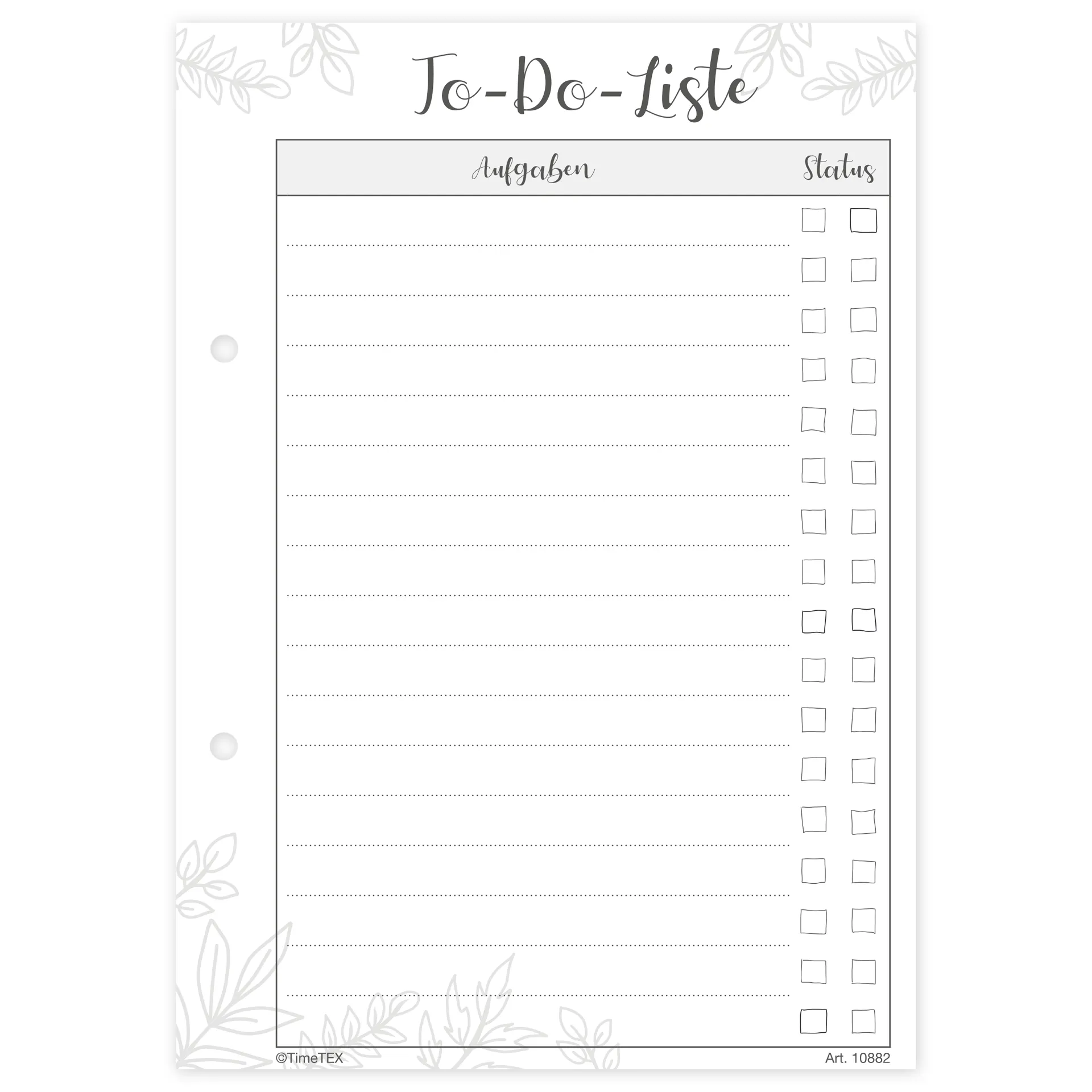 Block To-Do-Liste A5, 50 Blatt