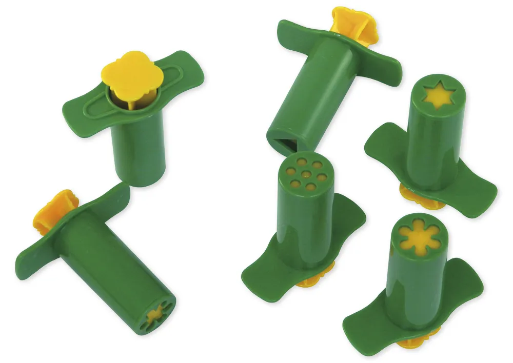 Modellier-Musterspritzen, 6-tlg.