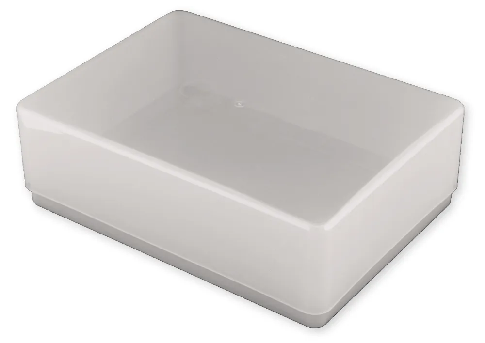 Kunststoff-Box A6, transparent farblos