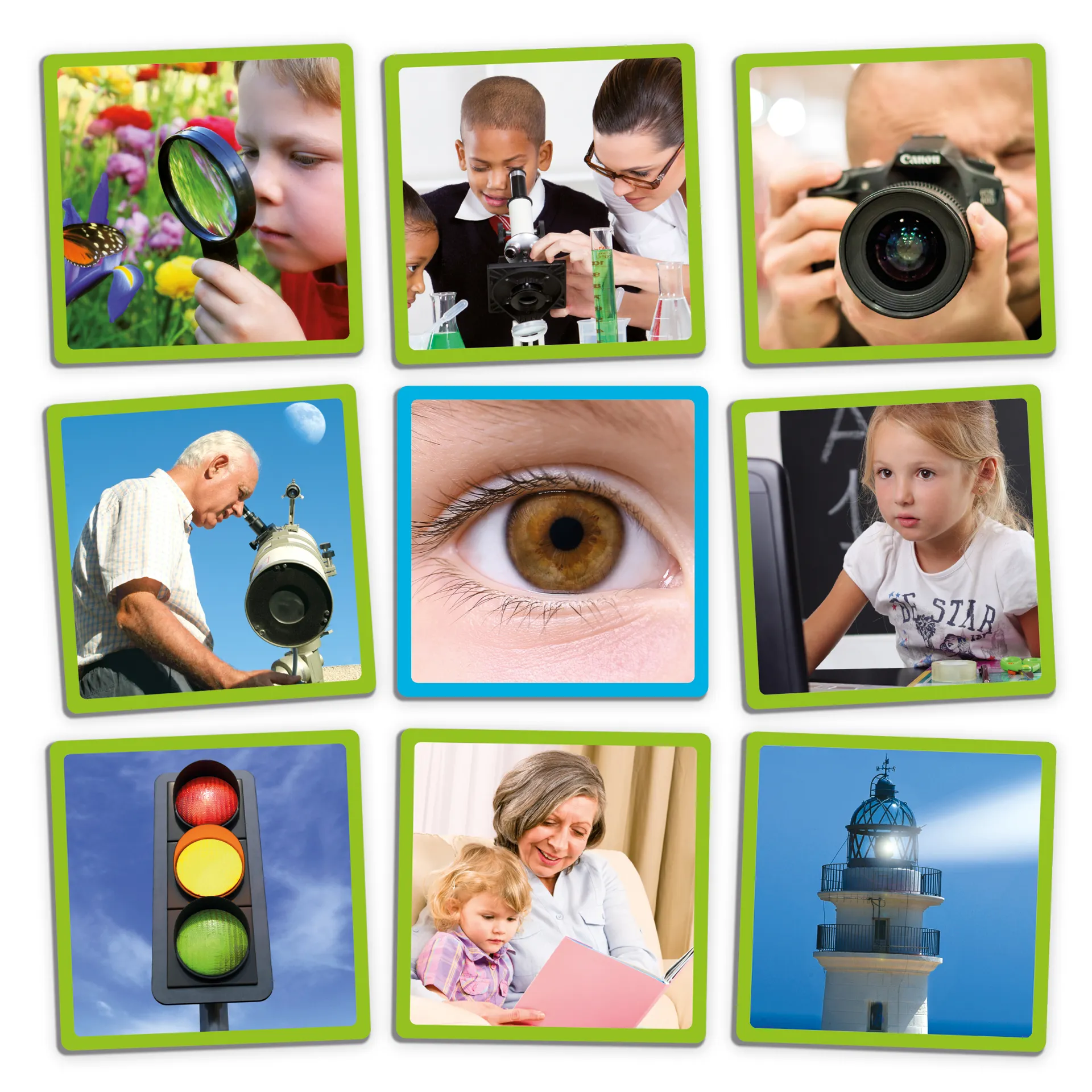 Zuordnungs-Spiel "Die 5 Sinne", 51-tlg.