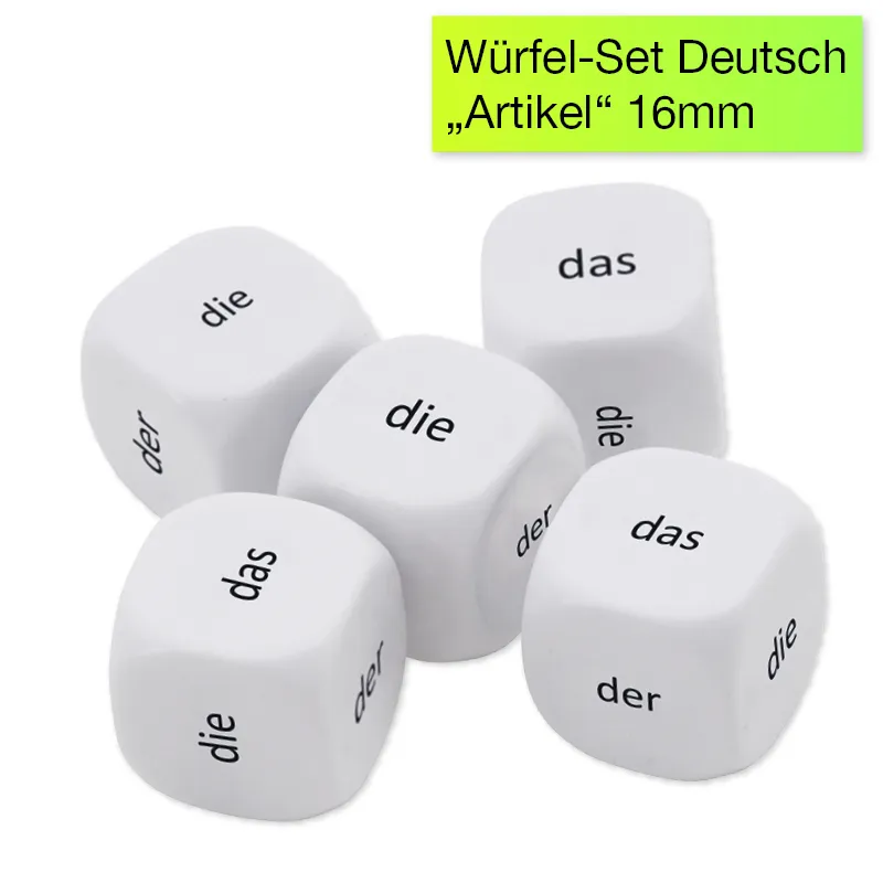 Würfel-Set "Deutsch", 41-tlg.
