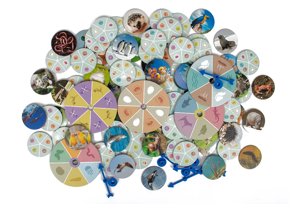 Lernspiel Tierwelten entdecken und klassifizieren