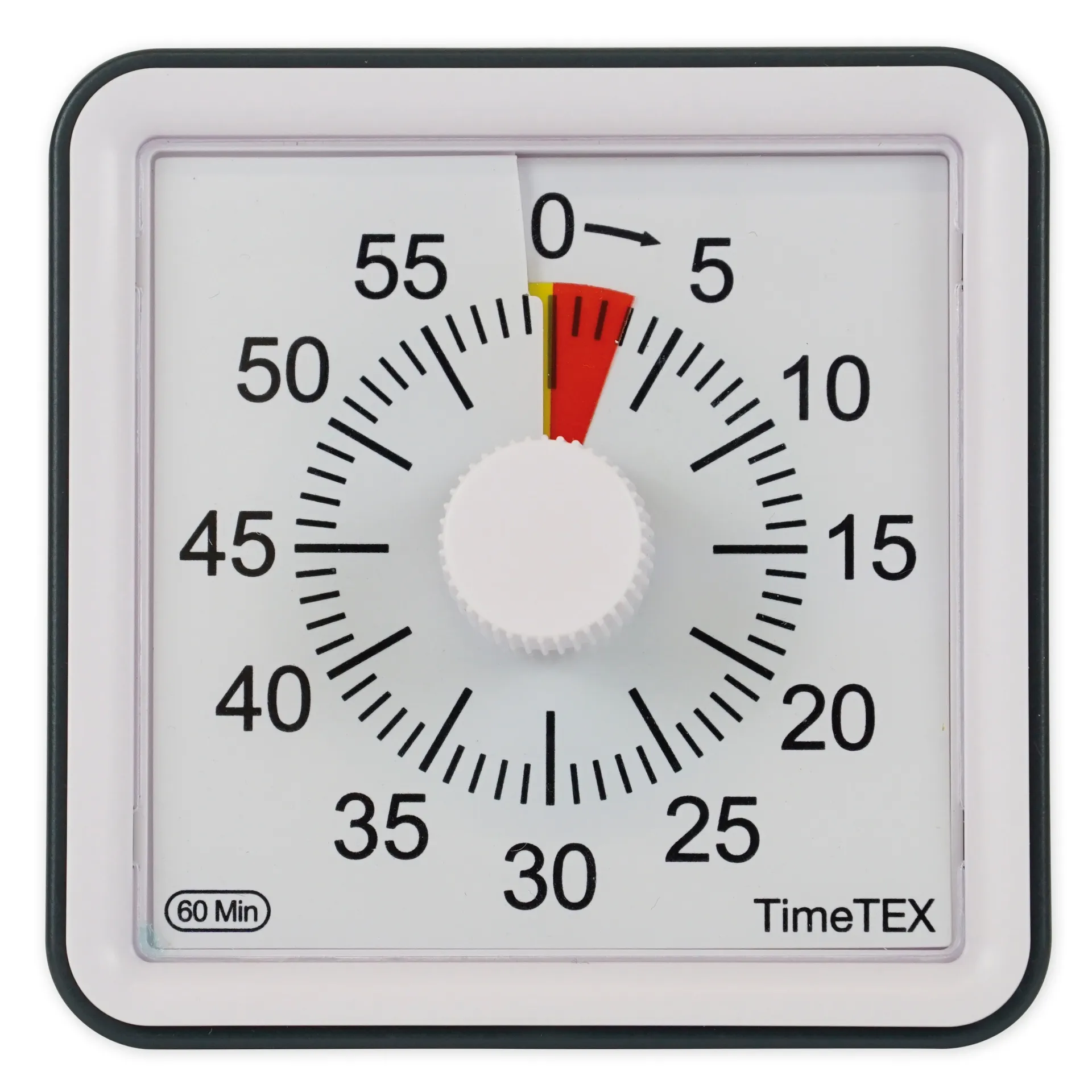 TimeTEX Zeitdauer-Uhr "lautlos" compact mit Ampelscheibe