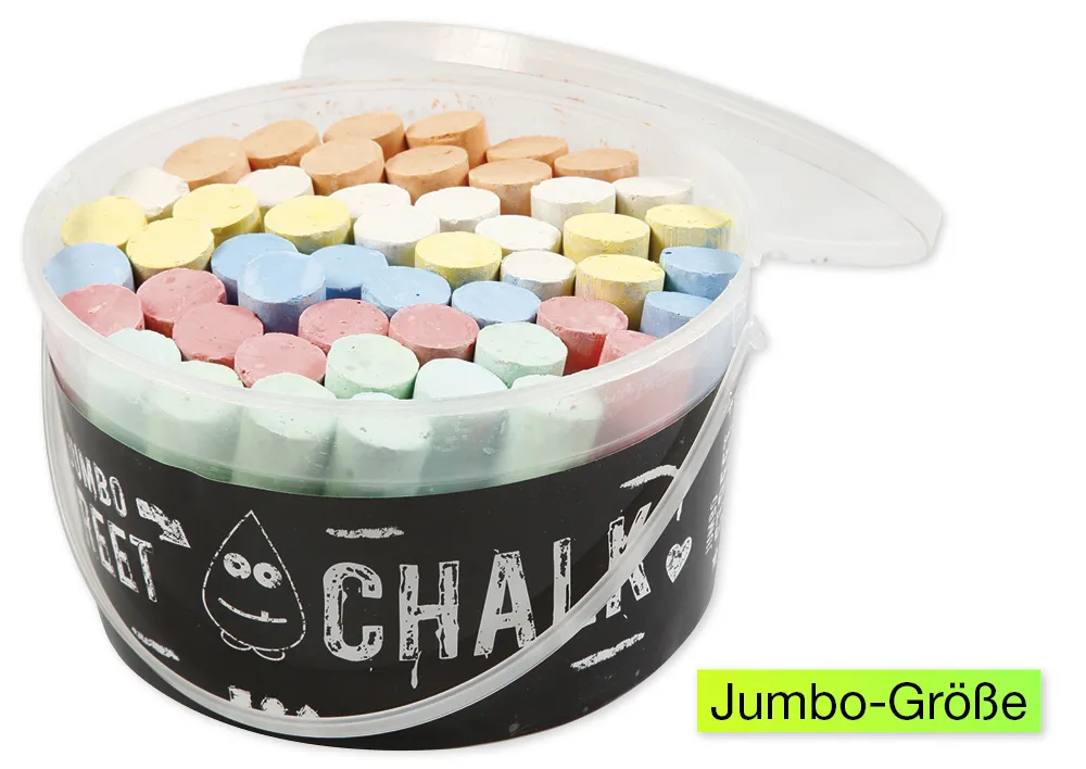 Straßen-Malkreide, 50-tlg.