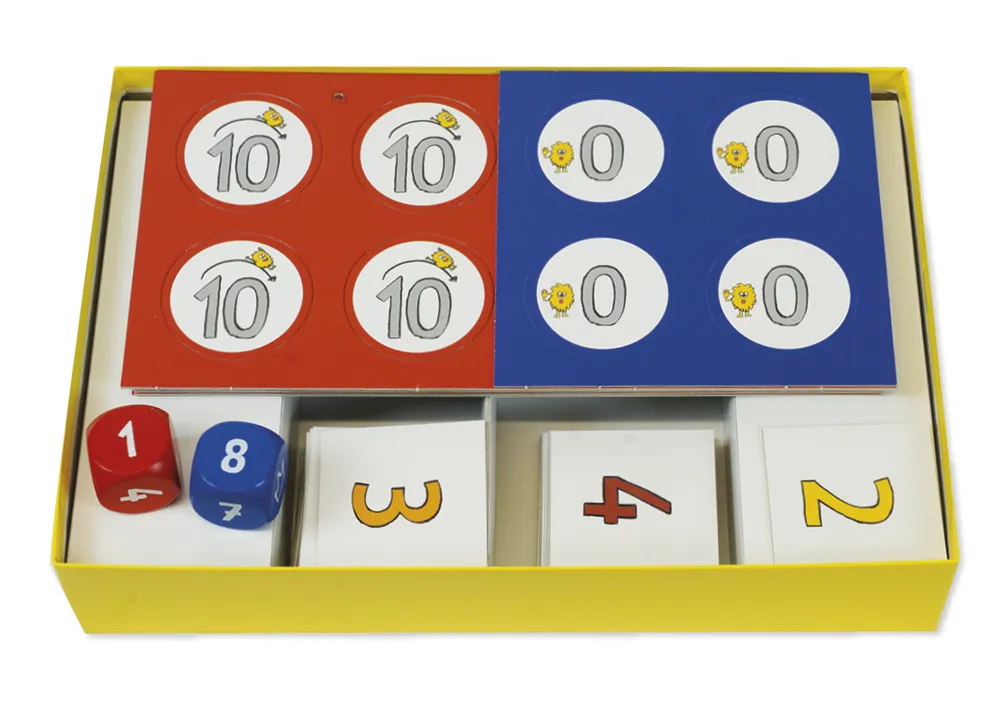 Lernspiel "PluMinGo - Plus und Minus bis 10 mit Überschreitung"