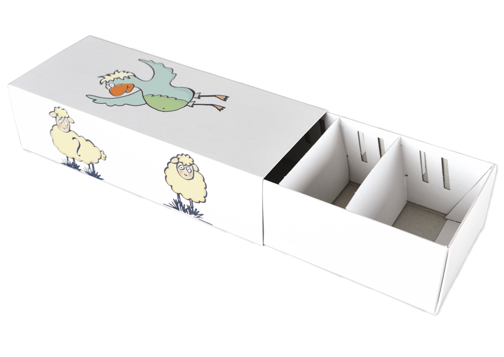 Karteikasten für A8, lose + einzeln, unbedruckt