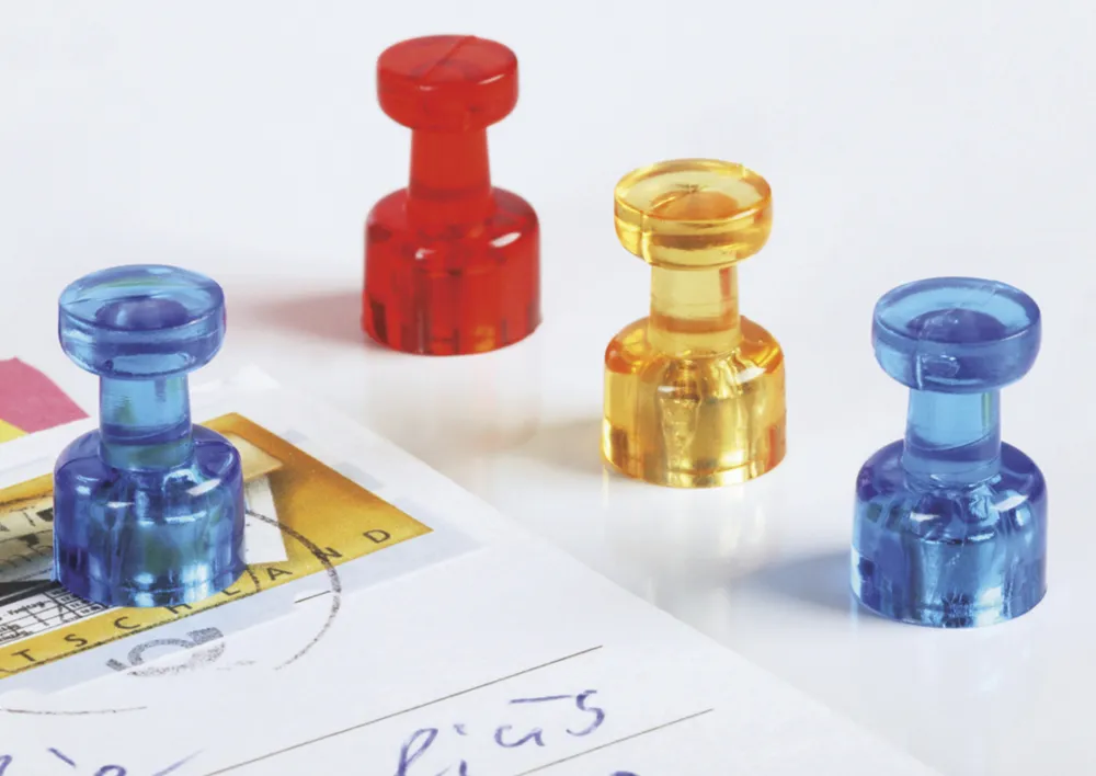 Set Neodym-Magnete mit Griff, 11 mm ø, 12 Stück