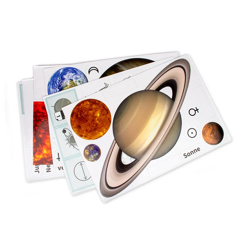 Hagemann Planeten und Sonnensystem magnetisch, 73-tlg.