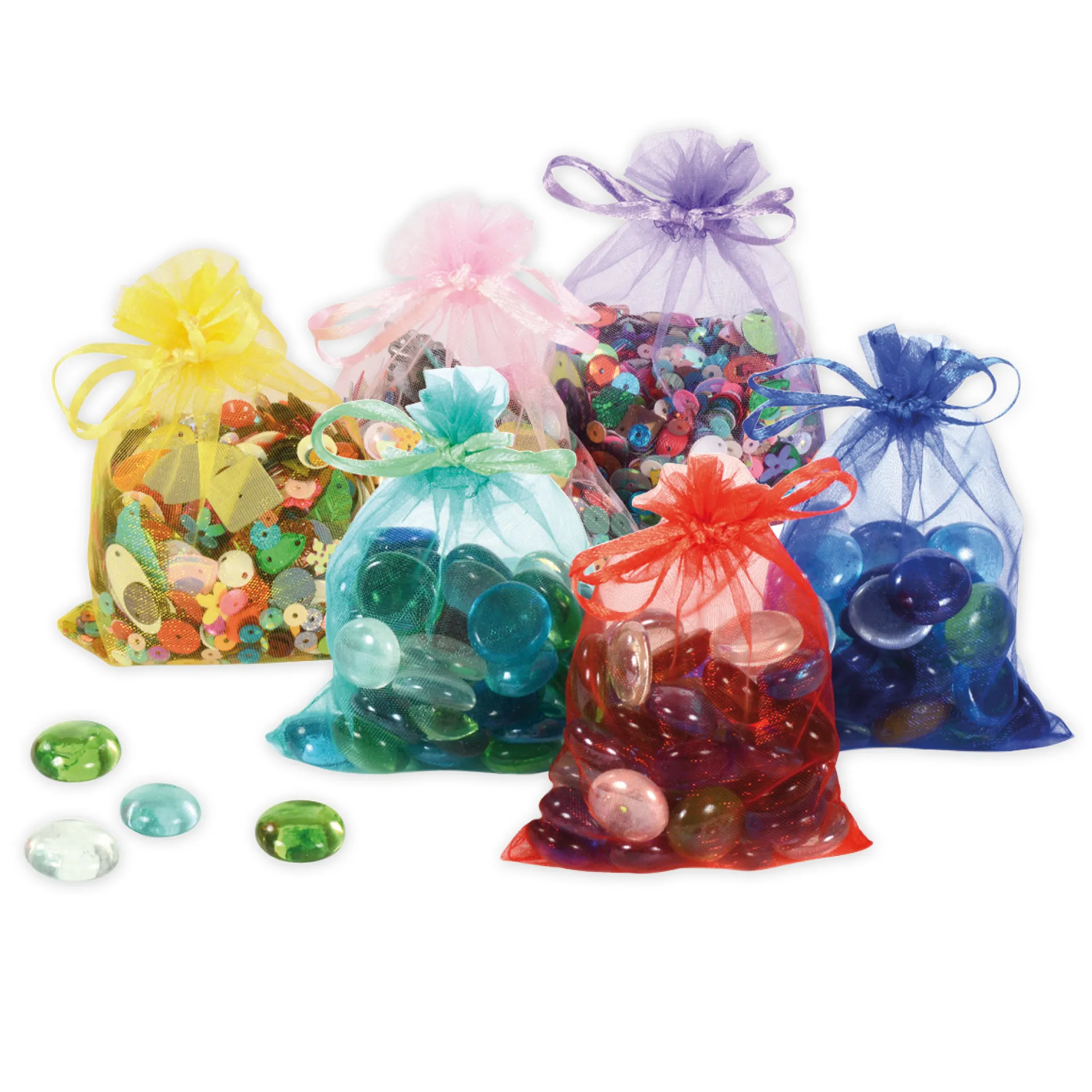 Organza-Beutelchen, 12 Stück