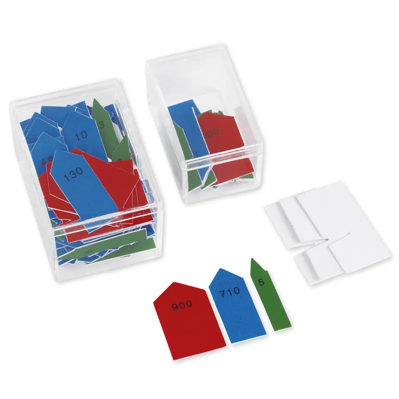 TimeTEX Pfeile für die Hunderter- und Tausenderkette "Montessori Premium"